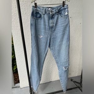 Zara Denim Straight Jeans